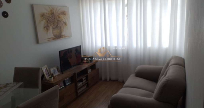 Apartamento - Centro - 46 m², 1 quarto e 1 vaga - condominio BAIXO.