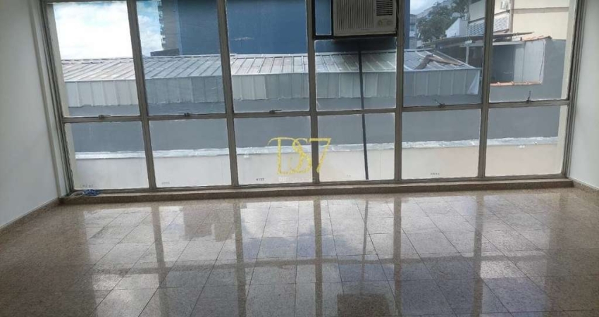 Sala comercial Jardim do mar, com e banheiro privativo 1 vaga coberta