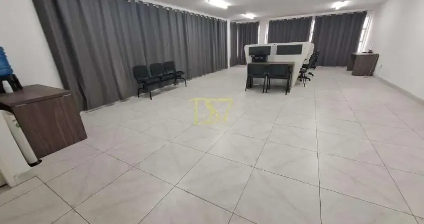 Sala reformada comercial para venda e alugar , jardim do mar - 68m² com banheiro, 1 vaga fixa.