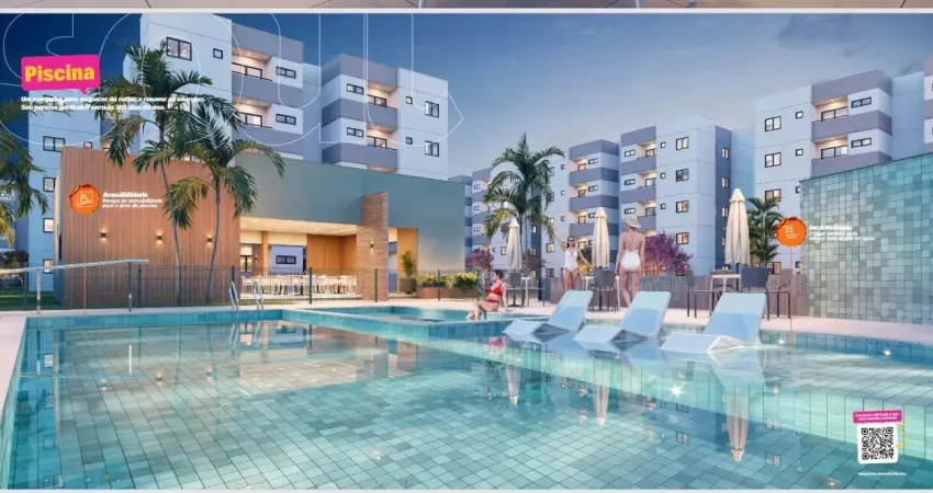 Invista em valorização e qualidade de vida! o novo ap no sim colado da unex une conforto, praticidade e uma localização privilegiada que cresce a cada dia.