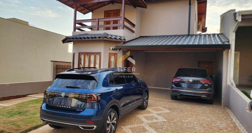 Casa em condomínio fechado com 3 quartos à venda na Rua Guengo Kobayashi, 1, Residencial Real Parque Sumaré, Sumaré