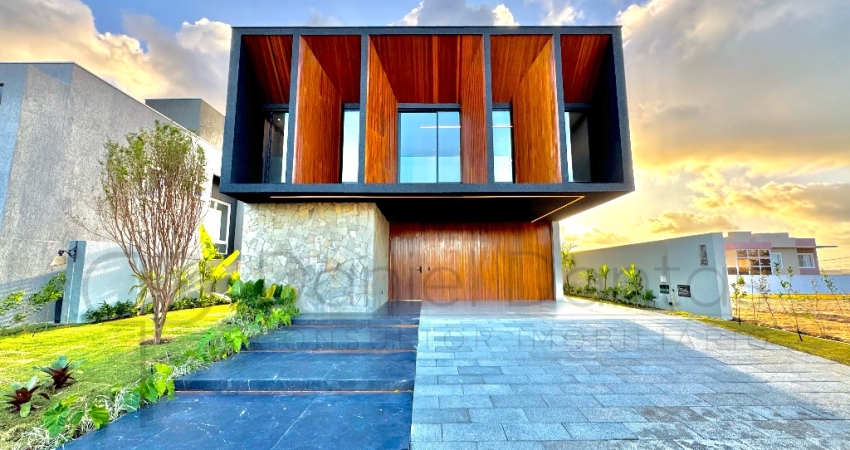 Casa NOVA no Alphaville Natal, com 5 suítes, piscina e espaço gourmet. Oportunidade