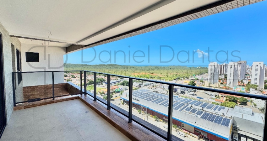 Andar ALTO, 135,94m² no Duo Capim Macio. Oportunidade!