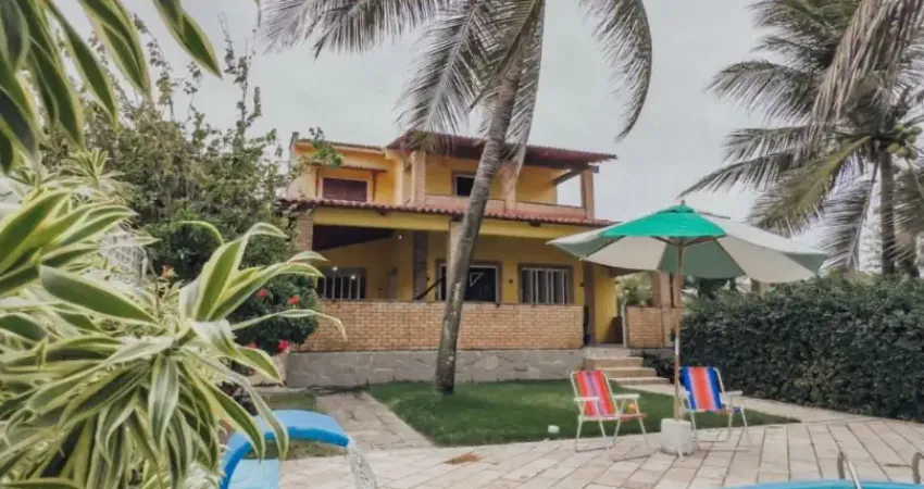 Casa linda beira mar em barra do cunhaú, no melhor banho de mar e com chalé privativo