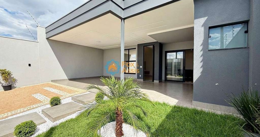 Casa com 3 quartos à venda na Rua Radialista Natale Giacomini, Reserva Centenária, Santa Bárbara D'Oeste