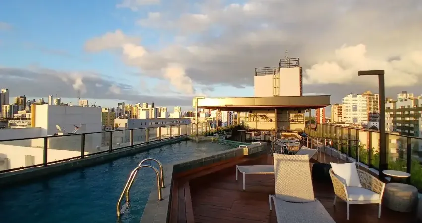 Flat pé na areia do bessa! todo mobiliado, pronto para alugueis por temporada.