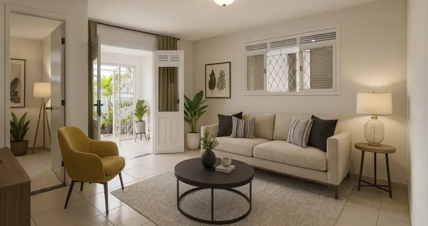 Veja essa casa no coração do bairro dos estados, com um flat anexo.