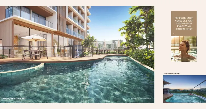 Lançamento 1, 2 quartos no melhor do jardim apipema. vista mar.