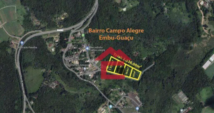Área à venda, 3536 m² por r$ 150.000,00 - centro - embu-guaçu/sp