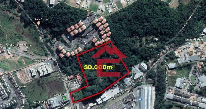 Área à venda, 32000 m² por r$ 22.400.000,00 - jardim maria tereza - cotia/sp