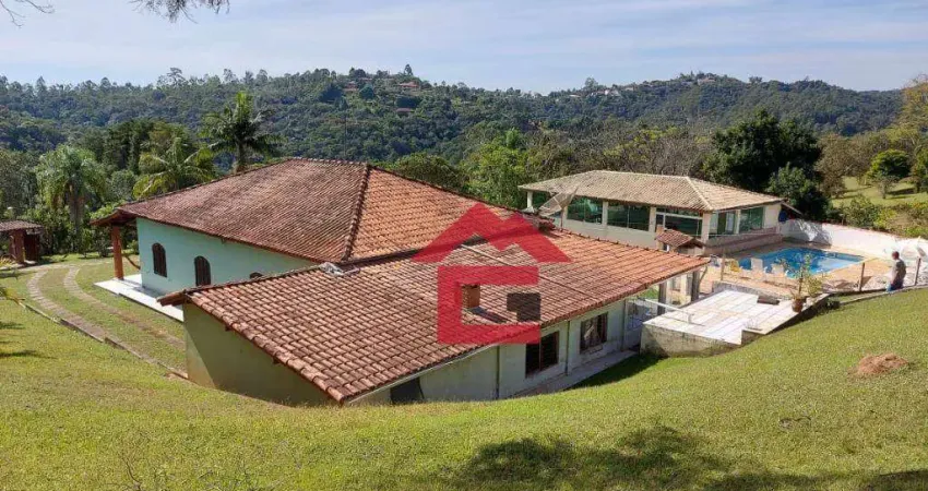 Sítio com 9 dormitórios à venda, 20000 m² por r$ 1.500.000,00 - saboó - são roque/sp