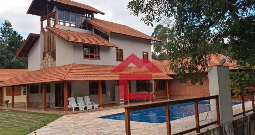 São roque - sitio com 101.000m2 de área , com 6 dormitórios, para pessoas exigente que não abre mão do conforto e bom gosto com toda magia da vida do