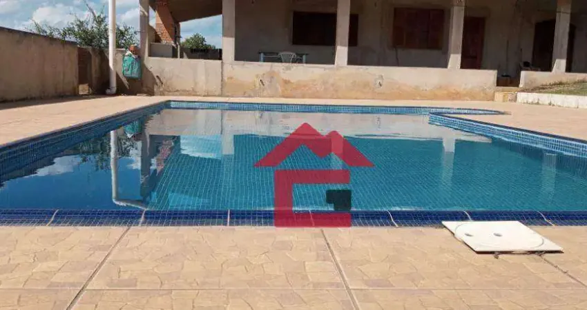 Chácara com 3 dormitórios à venda, 4000 m² por r$ 450.000,00 - centro (canguera) - são roque/sp