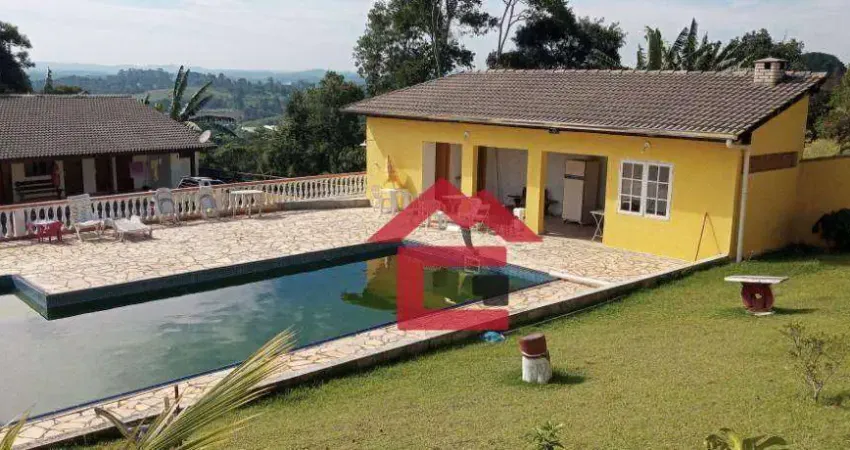 Chácara com 3 dormitórios à venda por r$ 550.000,00 - centro (canguera) - são roque/sp