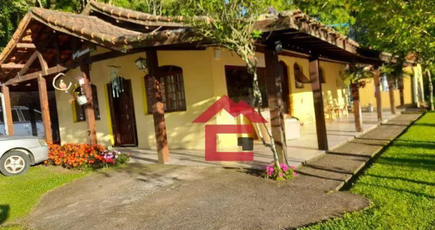 Chácara com 4 dormitórios à venda, 1200 m² por r$ 520.000,00 - centro (canguera) - são roque/sp