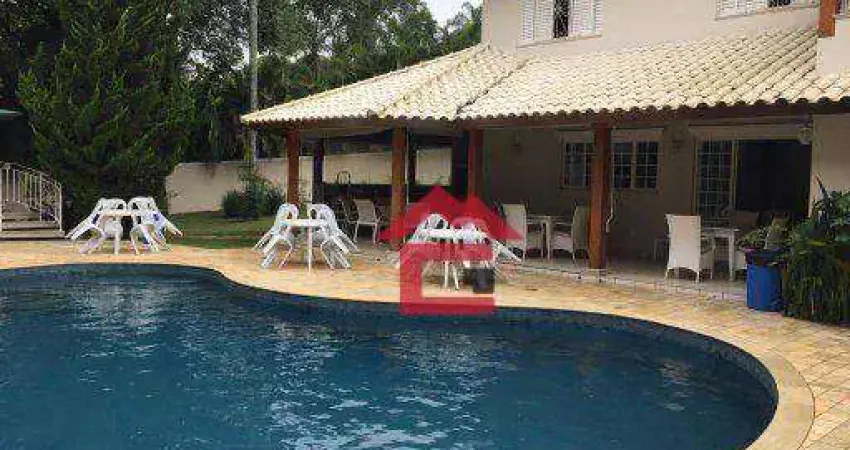 Chácara com 6 dormitórios à venda, 1000 m² por r$ 3.999.000,00 - recreio - ibiúna/sp