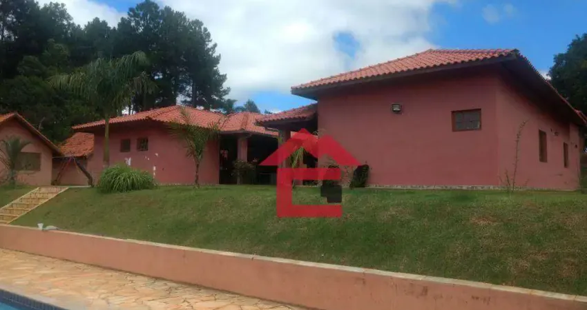 Chácara com 10 dormitórios à venda, 5000 m² por r$ 1.499.000,00 - recreio - ibiúna/sp