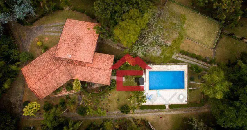 Sítio com 6 dormitórios à venda, 49000 m² por r$ 4.600.000,00 - centro (canguera) - são roque/sp