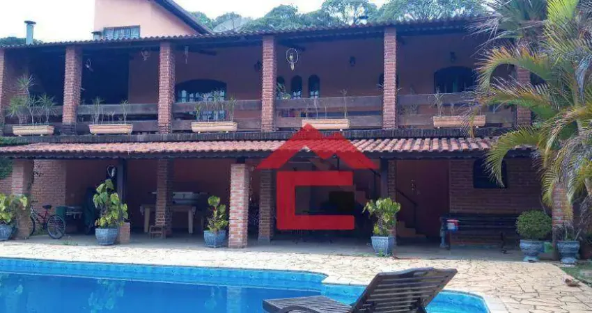 Chácara com 4 dormitórios à venda, 1300 m² por r$ 620.000,00 - recreio - ibiúna/sp