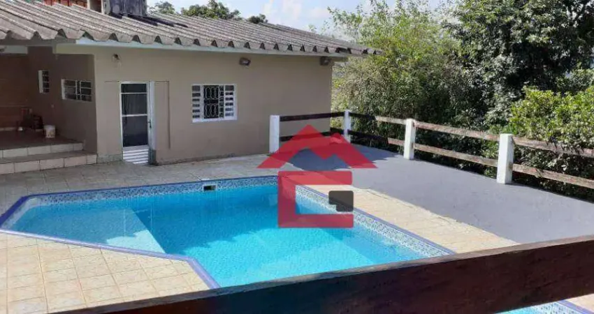 Chácara com 5 dormitórios à venda, 1200 m² por r$ 800.000,00 - terras de san nicolau - santana de parnaíba/sp