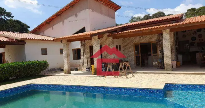 Chácara com 4 dormitórios à venda, 1908 m² por r$ 1.350.000,00 - votorantim - ibiúna/sp