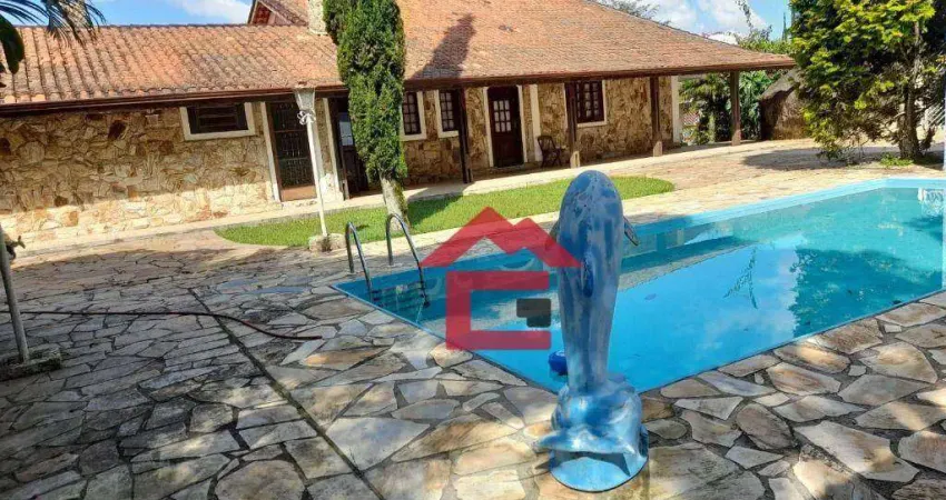 Chácara com 4 dormitórios à venda, 1200 m² por r$ 775.000,00 - centro (canguera) - são roque/sp