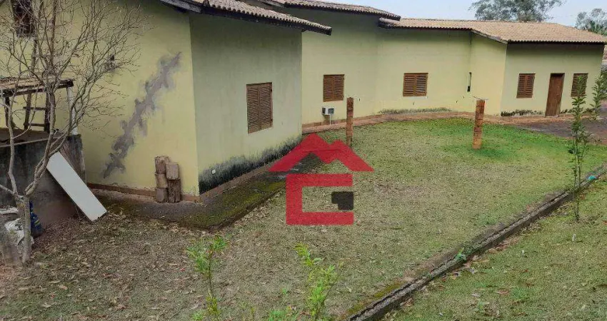 Chácara com 4 dormitórios à venda, 2900 m² por r$ 630.000,00 - mombaça - são roque/sp