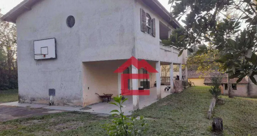 Chácara com 6 dormitórios à venda, 4000 m² por r$ 980.000,00 - centro (canguera) - são roque/sp