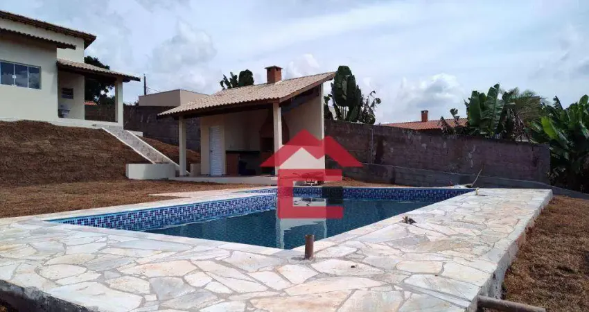 Ibiúna - chácara construção nova , com 1.000 m2, e vista panorâmica , 3 dormitórios , apenas 75 km de são paulo