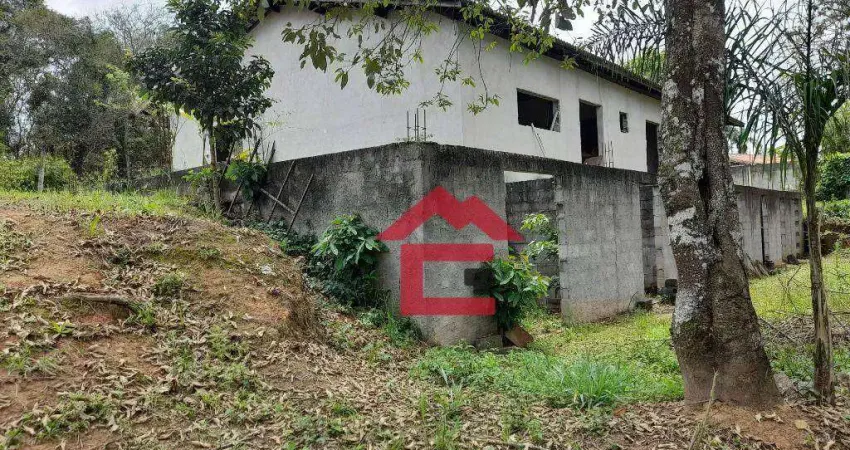 Chácara com 8 dormitórios à venda, 9300 m² por r$ 880.000,00 - caetê - são roque/sp