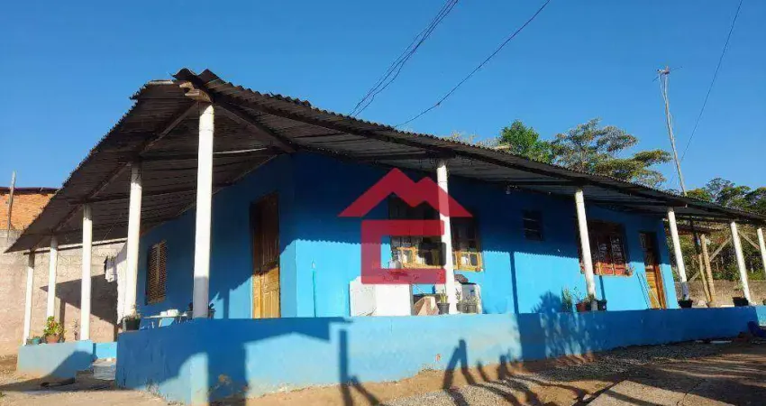 Chácara com 3 dormitórios à venda, 800 m² por r$ 250.000,00 - centro (canguera) - são roque/sp