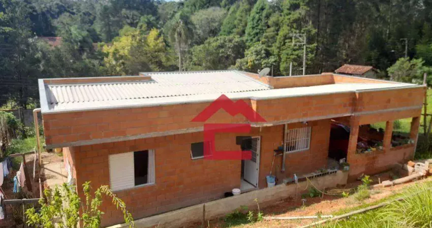 Chácara com 2 dormitórios à venda, 1700 m² por r$ 400.000,00 - centro (canguera) - são roque/sp