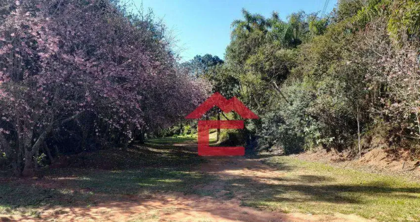 Lindo lote em ibiúna com 1.058m², a 65 km de sp, plano e com vista para o lago comunitário