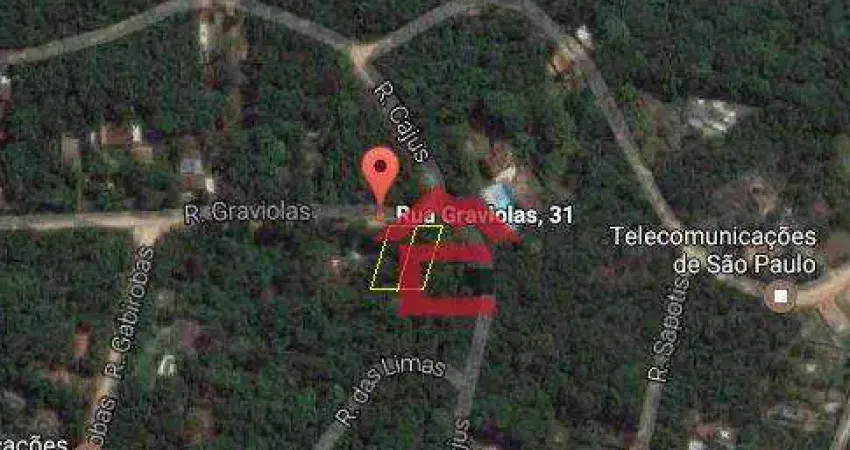 Terreno à venda, 1600 m² por r$ 210.000,00 - jardim das cerejeiras - cotia/sp