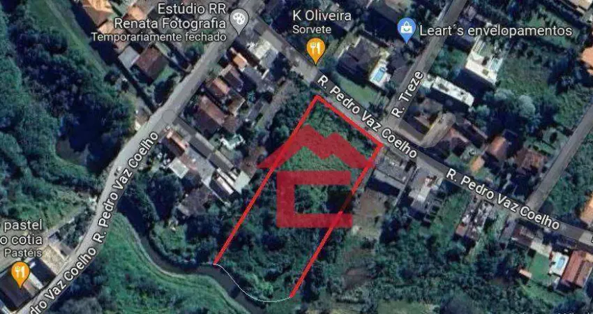 Terreno de 5.313,80 m² à venda em caucaia do alto, cotia: oportunidade para chácara ou villagio em meio à natureza!