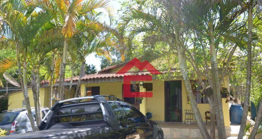 Chácara com 2 dormitórios à venda, 1200 m² por r$ 410.000,00 - recreio - ibiúna/sp