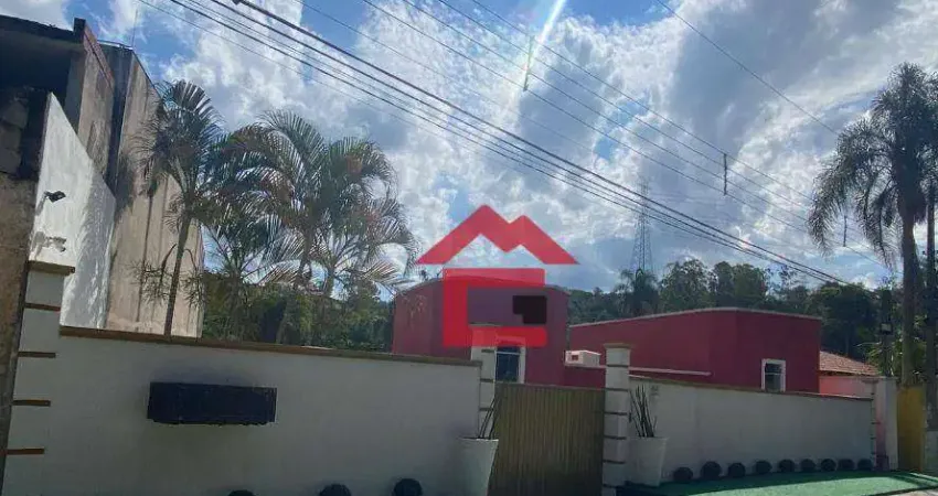 Chácara com 3 dormitórios à venda, 1192 m² por r$ 1.100.000,00 - parque das rosas - cotia/sp