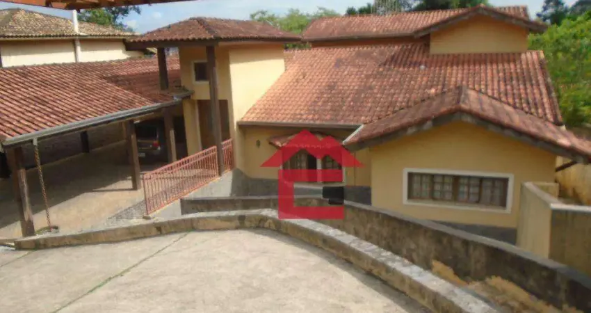 Casa com 3 dormitórios à venda, 408 m² por r$ 1.100.000,00 - chácara represinha - cotia/sp