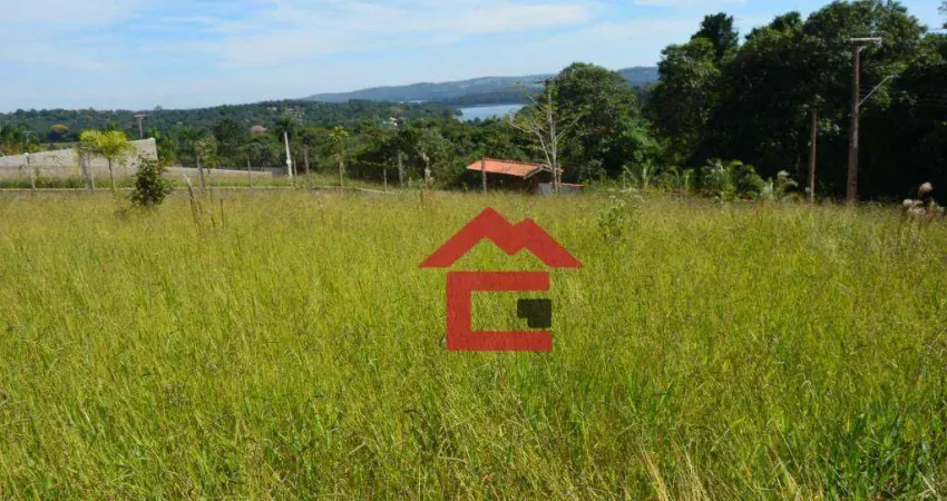 Ibiúna - lindo lote dentro de condomínio com vista para represa, a 75 km do centro de sp.