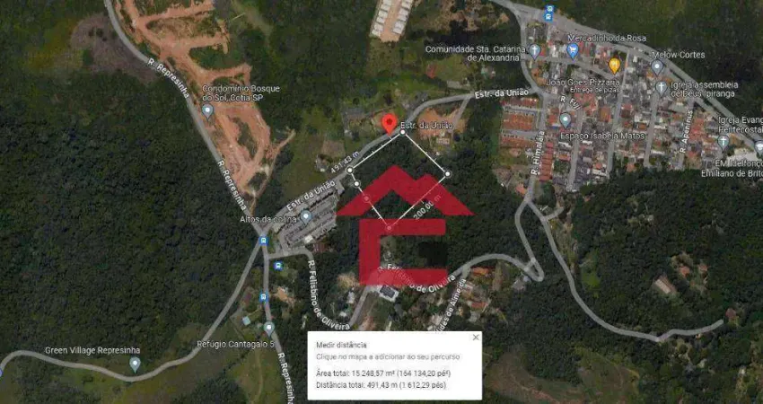 Área à venda, 15300 m² por r$ 4.437.000,00 - maranhão - cotia/sp