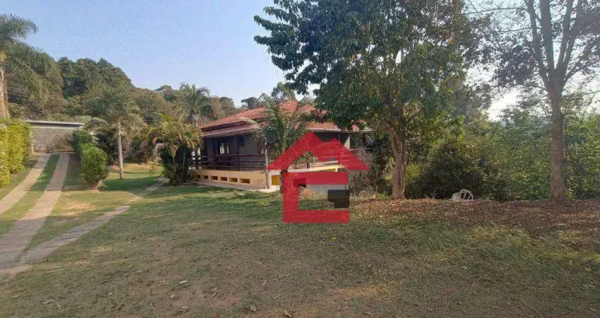 Chácara com 5 dormitórios à venda, 1830 m² por r$ 1.500.000,00 - parque rizzo ii - cotia/sp
