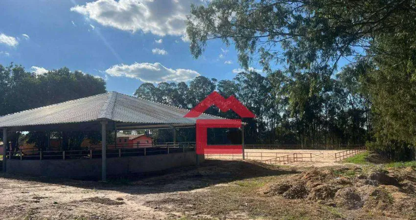 Haras com 6 dormitórios à venda, 2049740000 m² por r$ 4.500.000,00 - rodovia marechal rondon - porto feliz/sp