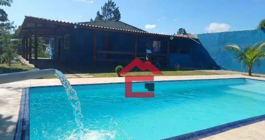 Chácara com 2 dormitórios à venda, 1000 m² por r$ 320.000,00 - verava - ibiúna/sp