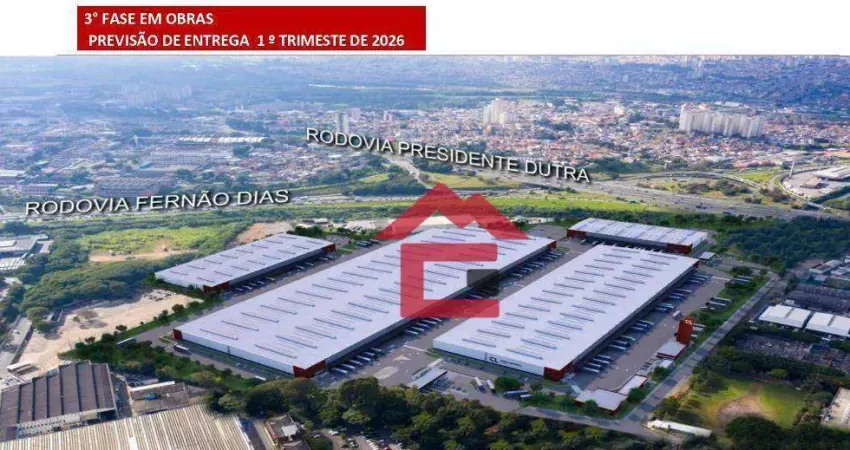 Galpão para alugar, 2519 m² por r$ 122.456,86/mês - parque novo mundo - são paulo/sp