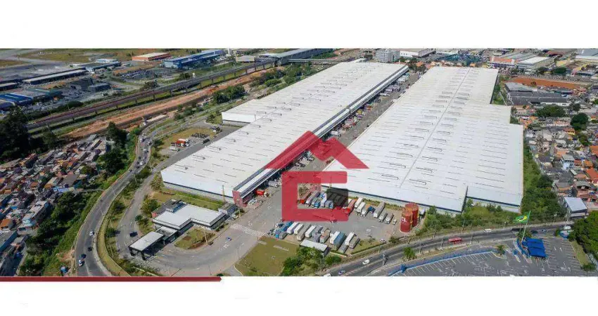 Galpão para alugar, 1908 m² por r$ 74.968,34/mês - taboão - guarulhos/sp