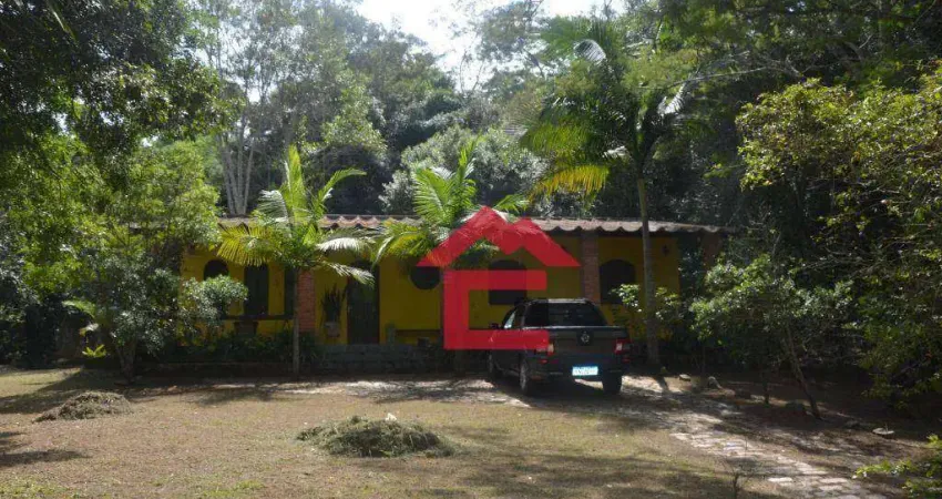 Chácara com 3 dormitórios à venda, 2700 m² por r$ 480.000,00 - caetê ,(lot sun valley), chácara santa terezinha - são roque/sp