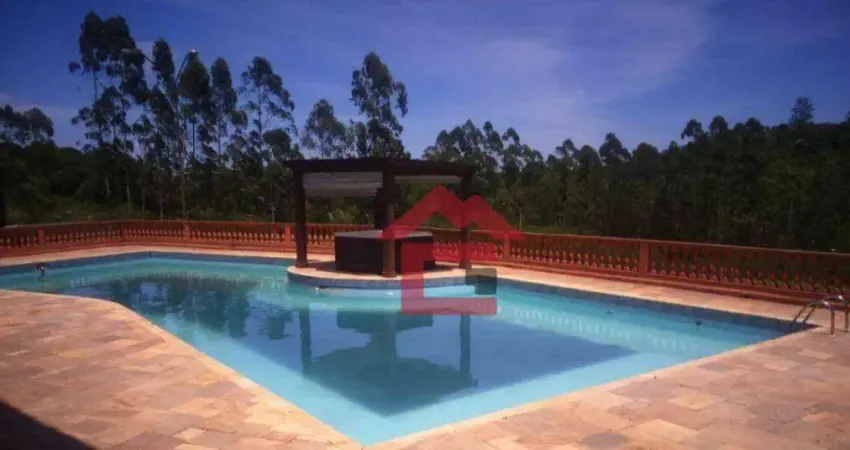 Sítio com 6 dormitórios à venda, 24200 m² por r$ 1.900.000,00 - centro (canguera) - são roque/sp