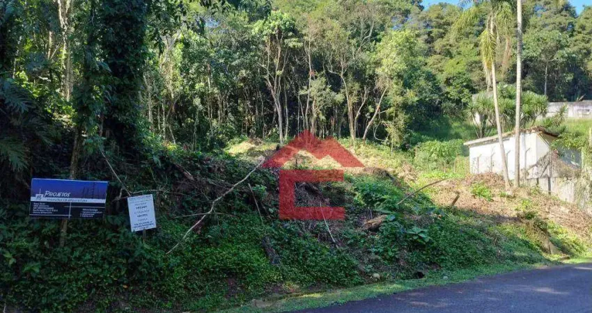 Terreno à venda, 1592 m² por r$ 450.000,00 - chácara represinha - cotia/sp