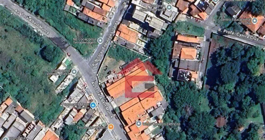 Terreno à venda na Avenida Tore Albert Munck, Centro, Cotia