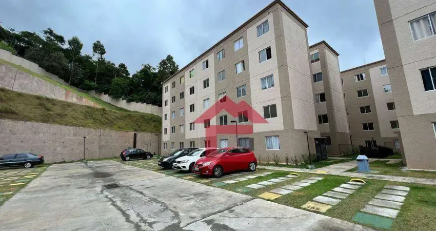 Apartamento com 2 dormitórios à venda, 38 m² por r$ 187.000,00 - residencial sidney cotia - cotia/sp